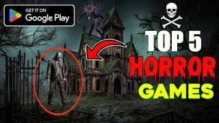 Top 5 Multiplayer HORROR Games for Android 2024  play with friends 😱 [upl. by Siro]