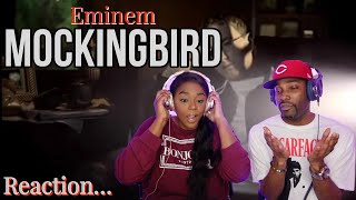 First time hearing Eminem quotMockingbirdquot Reaction  Asia and BJ [upl. by Mcallister]