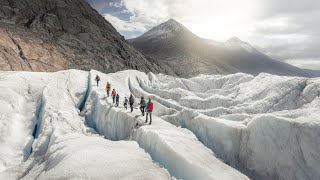 Geführte Wanderung auf dem Grossen Aletschgletscher [upl. by Jeff]