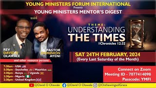 YOUNG MINISTERS MENTOR’S DIGEST [upl. by Eirual]