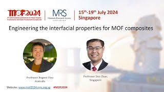 Engineering the interfacial properties for MOF composites  MOF2024 [upl. by Mhoj700]