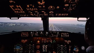 Piloting a Boeing 737 out of Bucharest [upl. by Agnew]