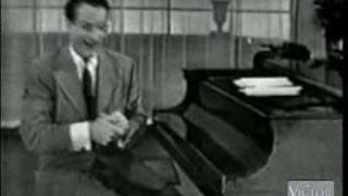 Victor Borge  how people with different occupations play the piano [upl. by Booker]