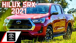 NOVA HILUX 2021  TOYOTA HILUX SRX 2021 TURBO DIESEL 4X4 0KM DETALHES DO INTERIOR E EXTERIOR [upl. by Warrick429]