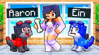 Turning my FRIENDS into PUPPIES in Minecraft [upl. by Annayhs]