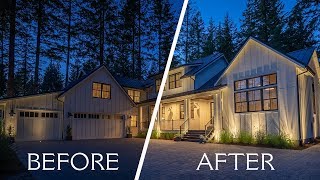 Outdoor Lighting Before and After Walkthrough [upl. by Madriene]