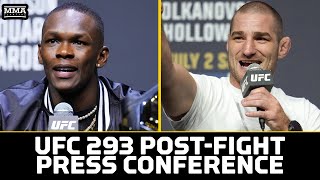 UFC 293 Adesanya vs Strickland PostFight Press Conference  MMA Fighting [upl. by Nilknarf756]