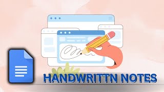 How To Handwrite On Google Docs  Easy Guide [upl. by Adnamra628]