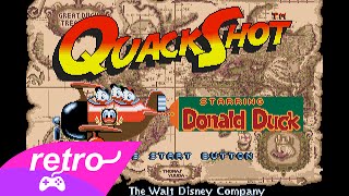 Full GamePlay Quackshot starring Donald Duck Sega MegadriveGenesis [upl. by Nyasuh]