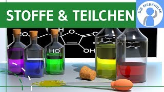 Stoffe amp Teilchen  Reinstoff Stoffgemisch Aggregatzustand  Grundbegriffe einfach erklärt  AnoCh [upl. by Raffaj]