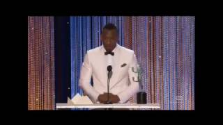 Mahershala Ali Gives Emotional SAG Speech quotWhen You Persecute People They Fold Into Themselvesquot [upl. by Ellasal]