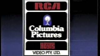 RCA Columbia Pictures Hoyts Video 1984 [upl. by Philina]