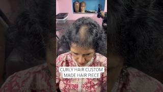 Curly Hair Toppers CustomMade for Perfect Volume amp Style Watch now [upl. by Arammat]