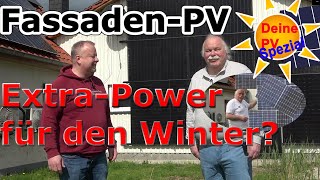 Zeig deine Photovoltaik spezial Bringt FassadenPV den EnergieBoost im Winter weissnichswelt [upl. by Albert134]