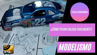 ¿CÓMO APLICAR CALCOMANÍAS EN LOS MODELOS VIDEO 1👉😱DE FORMA SENCILLA Y FACIL👈😱 [upl. by Alegre]