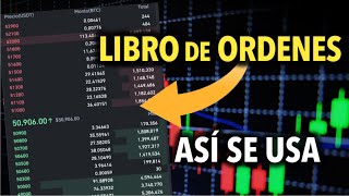 LIBRO de ORDENES Binance 🔥ZONAS para comprar y vender criptos sin indicadores Como usar en Binance [upl. by Aihsia]