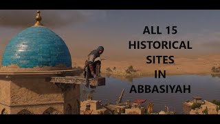 All 15 Historical Sites In Abbasiyah Assassins Creed Mirage [upl. by Sueddaht631]