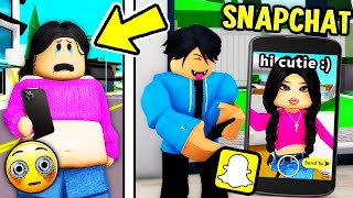 CATFISHING ONLINE DATERS As A BADDIE On SNAPCHAT in BROOKHAVEN RP [upl. by Brady]