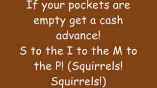 Phineas And Ferb  Squirrels In My Pants Lyrics extended  HQ [upl. by Dorran]