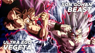 Gohan BEAST vs Ultra Ego Vegeta Pride of the Beast  FULL MOVIE [upl. by Lemal]