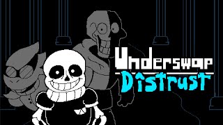 「 Underswap DISTRUST humerus III」 TAKE   Animated soundtrack video [upl. by Llohcin]