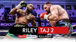 FULL FIGHT Viddal Riley vs Anees Taj 2  REMATCH 😤 [upl. by Christos343]