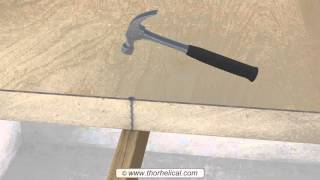 Flat Roof Fixings for Insulated Warm Roof Panels [upl. by Norbel244]