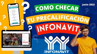 COMO CHECAR TU PRECALIFICACIÓN EN MI NUEVA CUENTA INFONAVIT 😱 [upl. by Ylra]