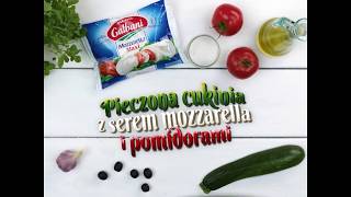 Galbani  Pieczona cukinia z serem mozzarella i pomidorami [upl. by Jamin664]