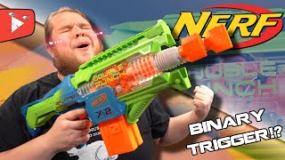 The NERF ELITE 20 DOUBLE PUNCH is the BEST EVER [upl. by Ahtikal]