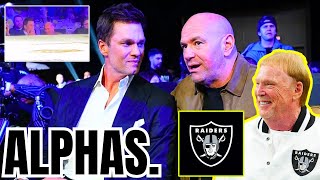 Tom Brady Nears Raiders Ownership Brady FLEXES with Dana White at Power Slap in Las Vegas  NFL [upl. by Soisanahta]