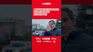 Búsqueda de candidatos únicos tensiona la municipal  24 Horas TVN Chile [upl. by Natanoj]