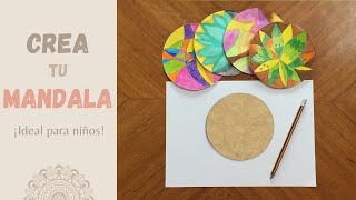 Crea tu mandala ¡Ideal para niños [upl. by Atenaz]