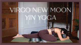 40 Min New Moon in Virgo Yin Yoga  Clarity amp Focus [upl. by Cathyleen]