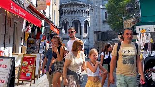 Paris Montmartre amp SacreCoeur Walking Tour September 2023 [upl. by Thurlow]