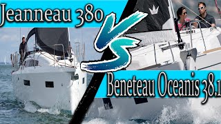 Sailing Beneteau 381 vs Jeanneau 380 [upl. by Winstonn]