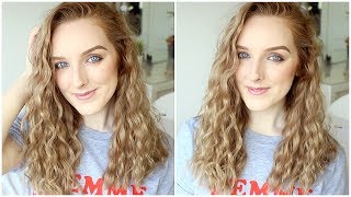 Heatless Beachy Waves Hair Tutorial For Short Hair [upl. by Leonidas]