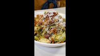 Roasted Brussels Sprouts Caesar Salad [upl. by Eisenhart806]