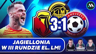 JAGIELLONIA W III RUNDZIE EL LIGI MISTRZÓW BODOGLIMT KOLEJNYM RYWALEM [upl. by Rees]