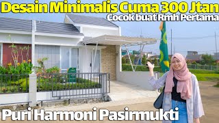 Rumah Minimalis 300 Jutaan di Pinggiiran Jakarta Puri Harmoni Pasirmukti [upl. by Phillip581]