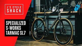 SPECIALIZED SWORKS TARMAC SL7 DURA ACE Di2 BUILD [upl. by Milurd650]