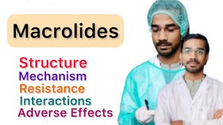 Macrolides  Structure  Mechanism  Resistance  Interaction  Adverse Effects [upl. by Weissman]