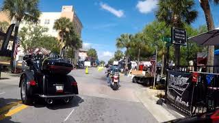 Leesburg Bikefest 2024 Mainstreet Ride [upl. by Ehcrop]