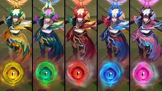 Updated Coven Syndra Chromas League of Legends [upl. by Atalante]