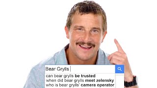 Bear Grylls Answers The Webs Most Searched Questions  WIRED [upl. by Reviere]