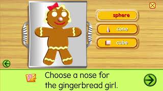 STARFALL Gingerbread Boy or Girl [upl. by Pet]