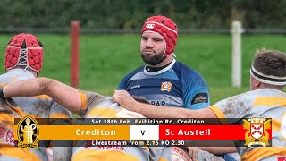 Crediton V St Austell [upl. by Durer706]