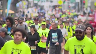 LA Marathon returns Sunday [upl. by Auqinu]