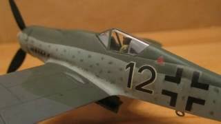 FockeWulf Fw 190 D9 von Hasegawa in 172 [upl. by Kandy722]