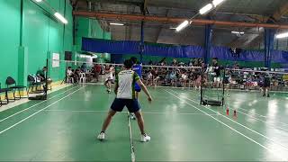 SPARTAN 2024 YearStarter Badminton Tournament Mens D Finals Set 2 [upl. by Lanod]